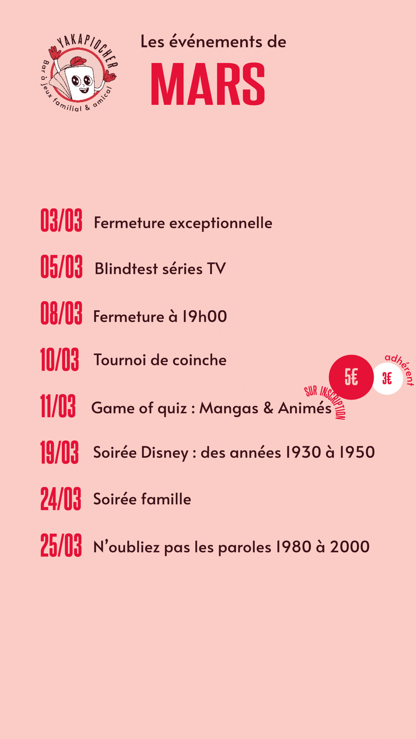 les événements de décembre