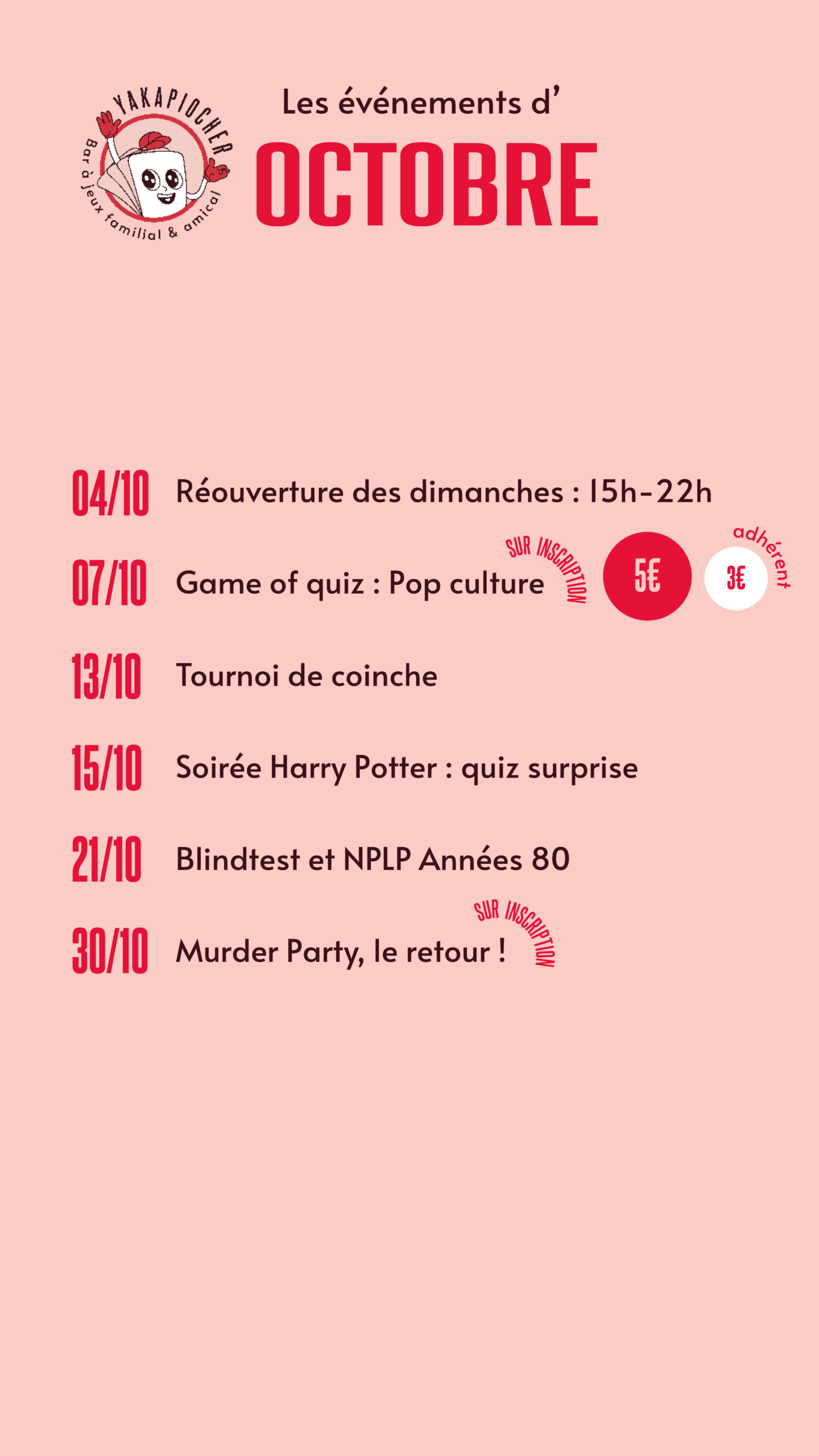 les événements de décembre